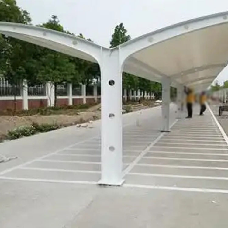 那曲膜结构电动车棚