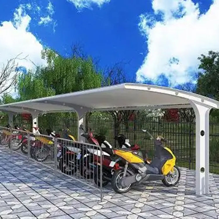 那曲膜结构电动车棚